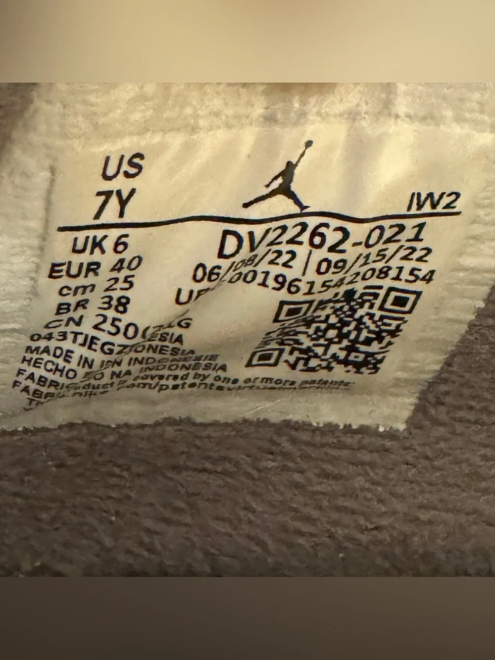 Nike Air Jordan 4 Retro SE Craft 'Photon Dust' Shoes DV2262-021 Size 7Y